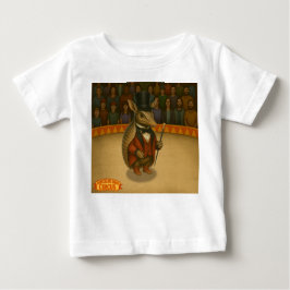 Armand, armadillo ringmaster baby t-shirt