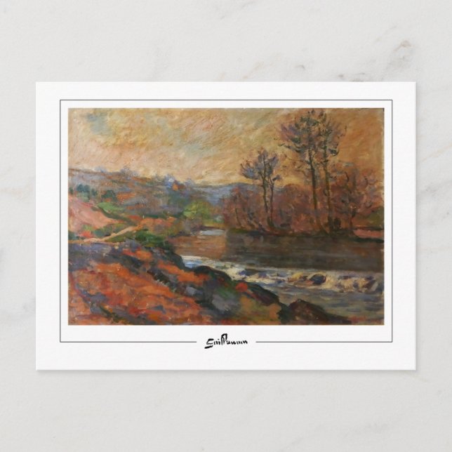 Armand Guillaumin #162 - Fine Art Postcard Postkarte (Vorderseite)
