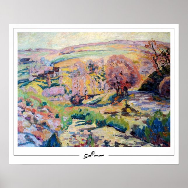 Armand Guillaumin Zedign Art Poster #41 (Vorne)