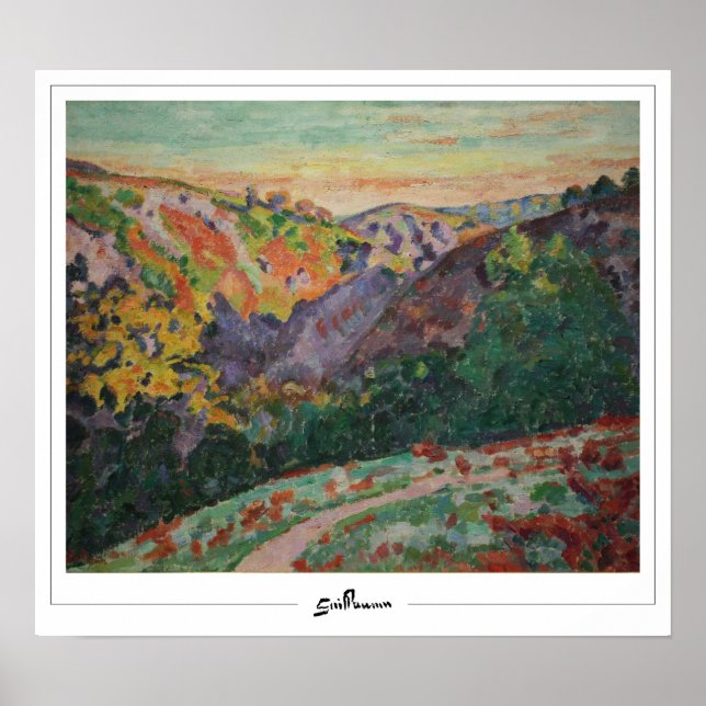 Armand Guillaumin Zedign Art Poster #77 (Vorne)