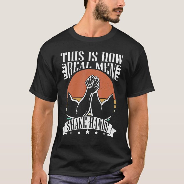 Armarm Wrestling Armwrestler Athlete Squeeeeeeeeee T-Shirt (Vorderseite)