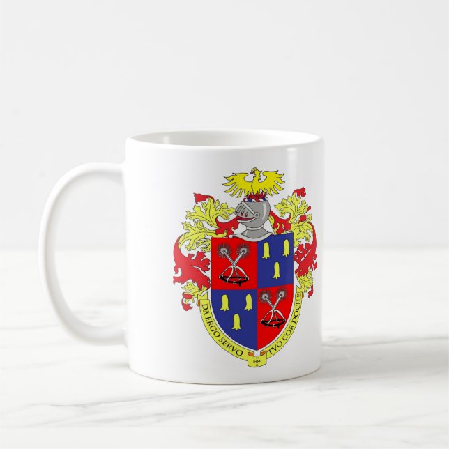 Armas de don Carlos Cerda Acevedo Café Mug - Siz (Gauche)