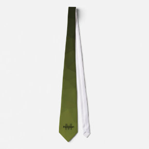 Armaturengradient Geometrie Maschenmuster Monogram Krawatte