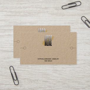 Armband-Anzeige mit Logo-Kraft-Visitenkarte Visitenkarte