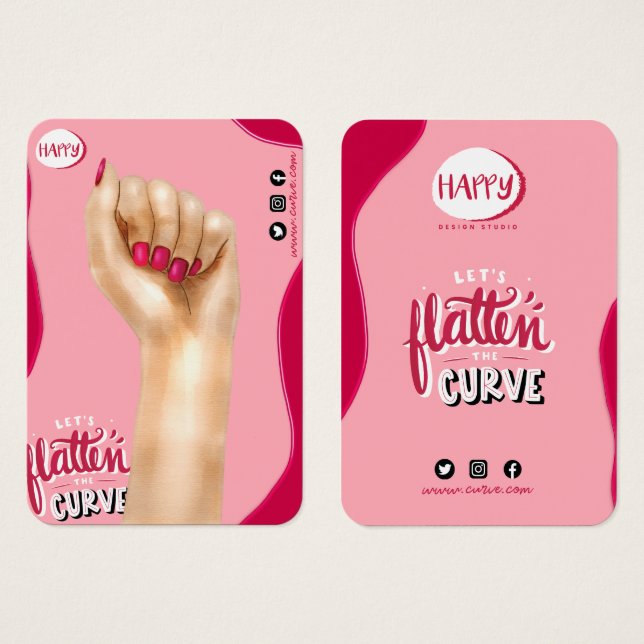 Armband-Handsichtkarte (Vorne & Hinten)