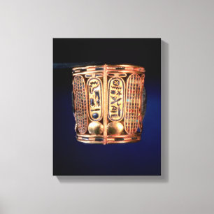 Armband mit dem Cartouche von Psusennes I Leinwanddruck
