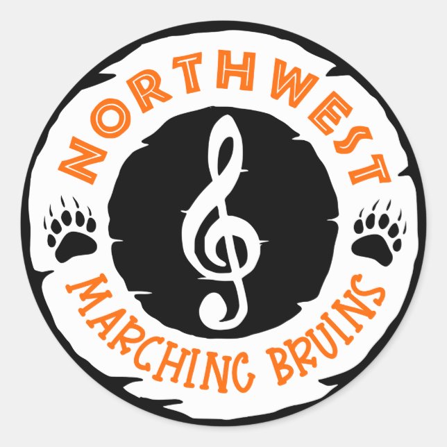 Armband Runder Aufkleber (Vorderseite)