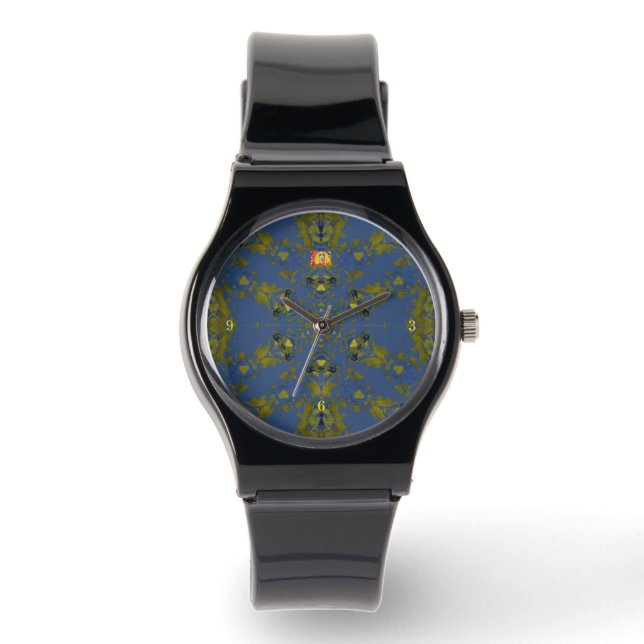 Armbandsur Snake Pond Blue  Armbanduhr (Vorderseite)