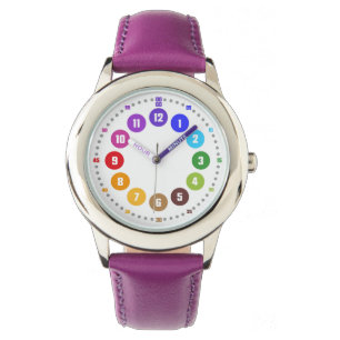 Armbanduhr als Lernuhr für Kinder - Geschenk