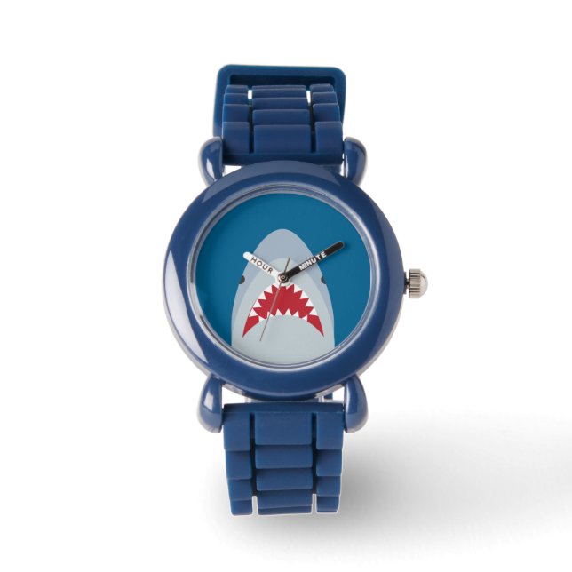 Armbanduhr für Hai-Kinder (Vorderseite)