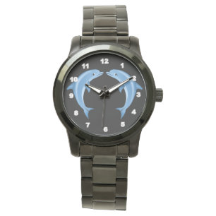 Armbanduhr für kundenspezifische Oversized Black B