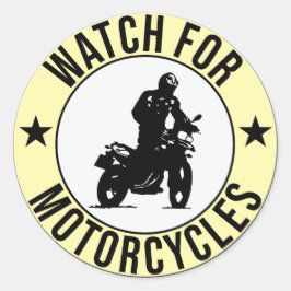 Armbanduhr für Motorräder Runder Aufkleber