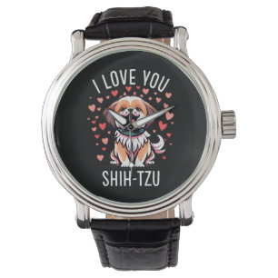 Armbanduhr - Mit Zeichnend Liebe schih Tzu