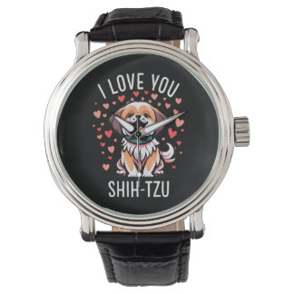 Armbanduhr - Mit Zeichnend Liebe schih Tzu