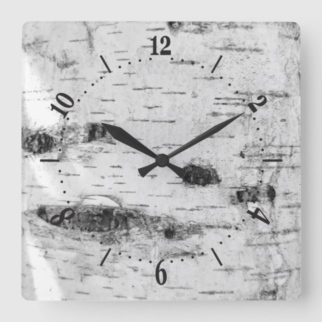 Armbanduhr Quadratische Wanduhr (Vorderseite)