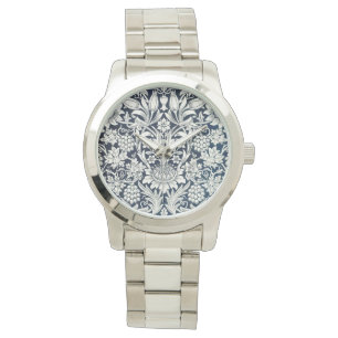 Armbanduhren für Frauen - Blauer Blume