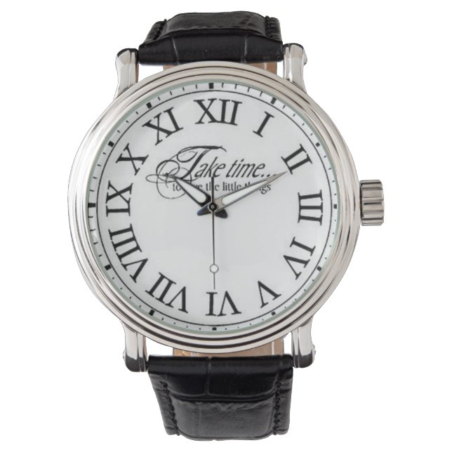 Armbanduhren - Nehmen Sie sich Zeit... (Vorderseite)