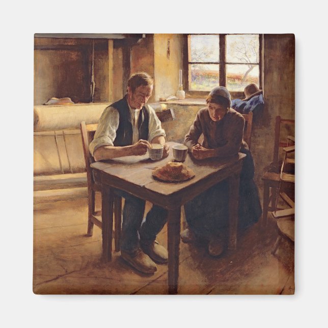 Arme Menschen Magnet (Vorne)