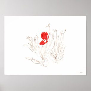 Arme Tulpe Poster
