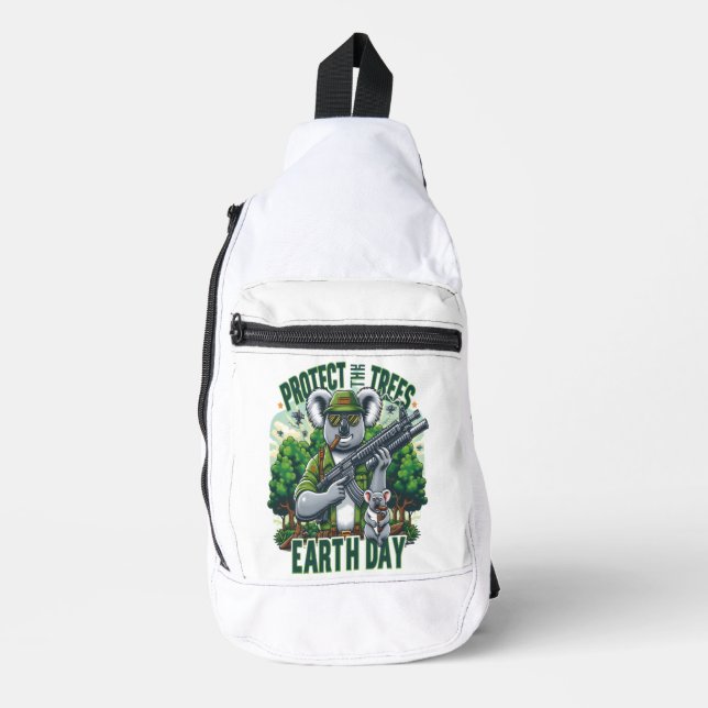 Armed Koalas Standby Crossbody Bag (Vorderseite)