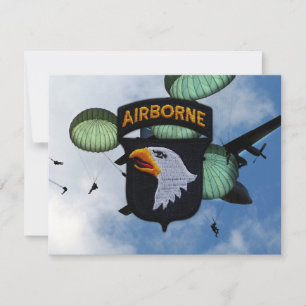 Armee 101. im Flugzeug schreiender Adlerpflaster