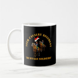 Armee - 10. Kavallerie Regiment w Cavalrymen Kaffeetasse
