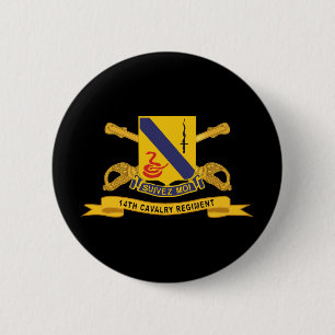 Armee - 14. Kavallerie Regiment w Br - Ribbon Button
