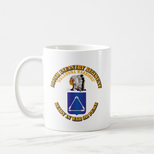 Armee - 180. Infanterie-Regiment - COA Kaffeetasse (Links)
