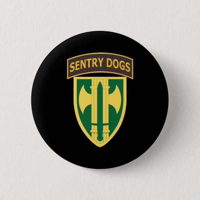 Armee - 18. MP Brigade - Eintrittskarten-Register  Button (Vorderseite)