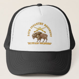 Armee - 24. Infanterie-Regime - Buffalo Soldiers Truckerkappe