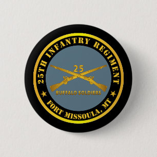 Armee - 25. Infanterie-Regime - Fort Missoula, MT Button