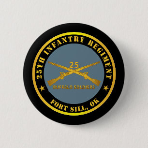 Armee - 25. Infanterie-Regime - Fort Sill, OK - Bu Button