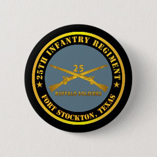 Armee - 25. Infanterie-Regime - Fort Stockton, TX Button