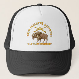 Armee - 25. Infanterie-Regiment - Buffalo Soldiers Truckerkappe