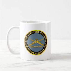Armee - 25. Infanterie-Regiment - Jefferson Barrac Kaffeetasse