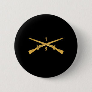 Armee - 3. Bataillon, 1. Abteilung Infanterie-Regi Button