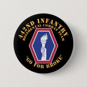 Armee - 442. Infanteriekampfteam Button