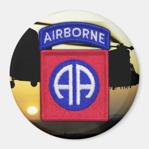 Armee 82. im Flugzeug Iraq Veteranen LRPS Magnet
