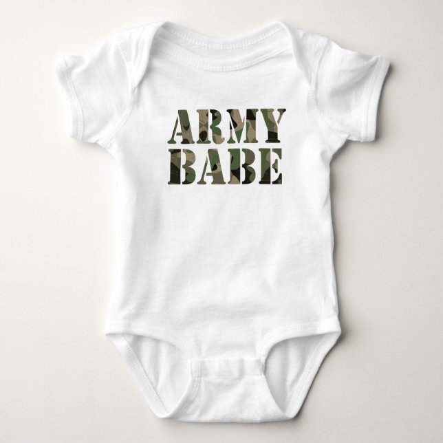 Armee-Baby Baby Strampler (Vorderseite)