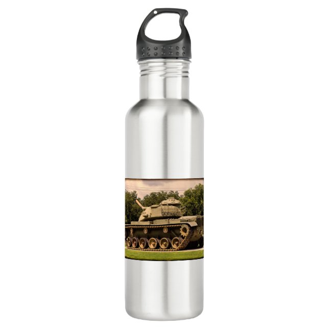 Armee-Behälter des Weltkrieg-M60 Edelstahlflasche (Vorderseite)