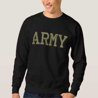 ARMEE BESTICKTES SWEATSHIRT