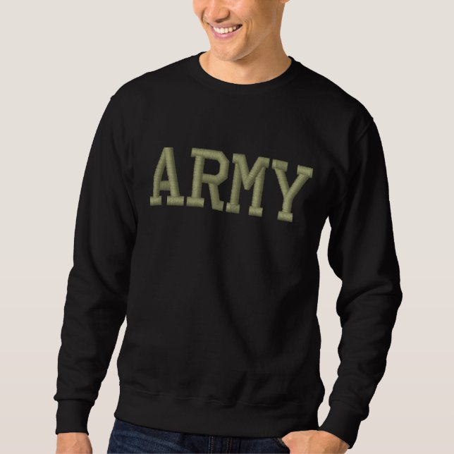 ARMEE BESTICKTES SWEATSHIRT (Vorderseite)