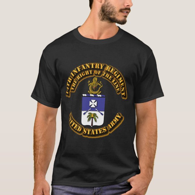 Armee - COA - 14. Infanterie-Regiment T-Shirt (Vorderseite)