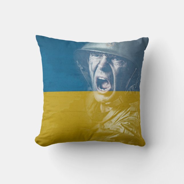 Armee der Ukraine Kissen (Vorderseite)