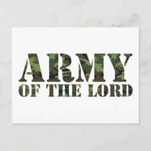 Armee des Herrn Postkarte