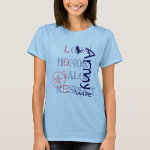 Armee-Ehefrau - Adler T-Shirt