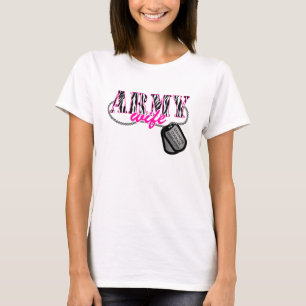 Armee-Ehefrau, Armee stark T-Shirt