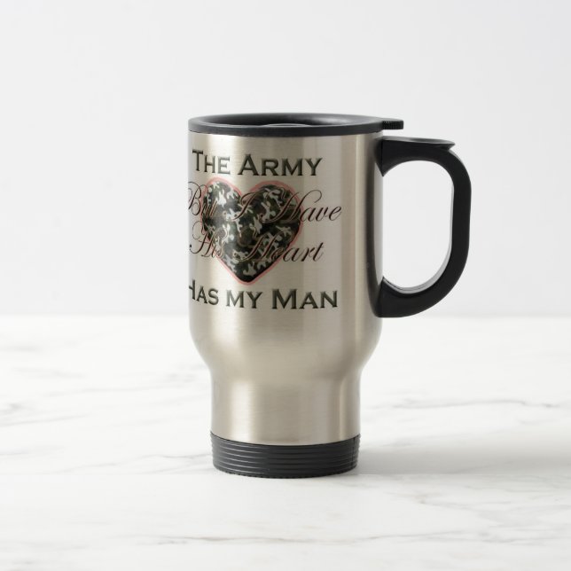 Armee-Ehefrau-Reise-Tasse Reisebecher (Rechts)
