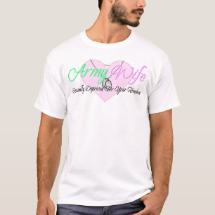 Armee-Ehefrau sexuell beraubt T-Shirt