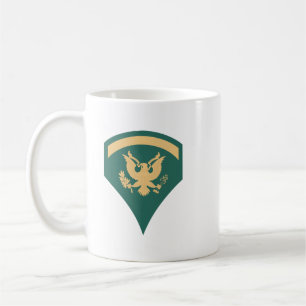 Armee - Eingeschrieben - SPEC 5 - Spezialist 5 - S Kaffeetasse